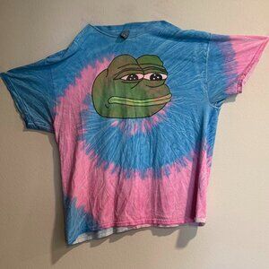Bored Teenager 2015 Tie-Dye Pepe Tee